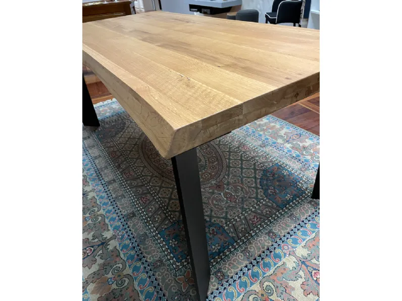 Tavolo Rovere Artigianale in legno Fisso scontato 59%