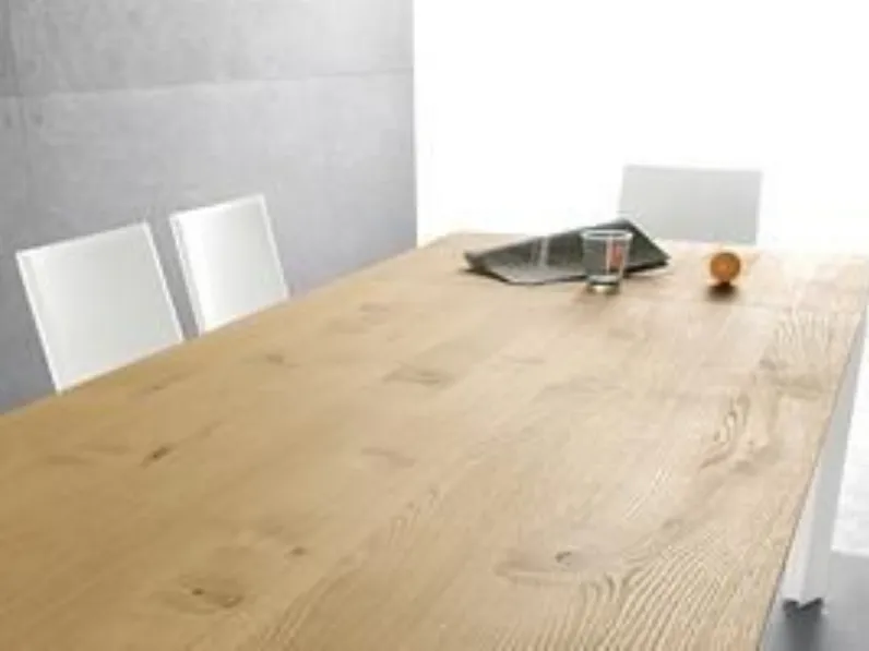 Tavolo Rovere e bianco Artigianale a prezzo ribassato