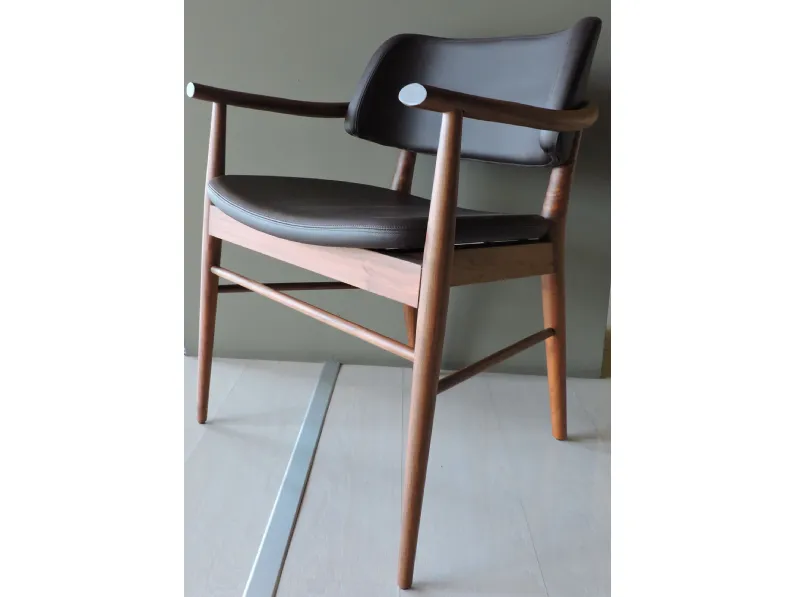 Tavolo rettangolare in legno Scrittoio saffo e sedia nissa Porada in Offerta Outlet