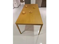 Tavolo rettangolare in legno Slim Artigianale in Offerta Outlet