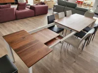 Tavolo con piano in legno rettangolare di Natisa a PREZZO OUTLET 