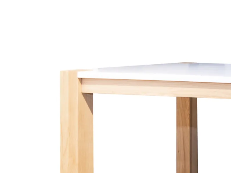Tavolo rettangolare in legno Stile norvegia La seggiola in Offerta Outlet