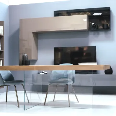 Tavolo in legno rettangolare Tavolo air Lago in offerta outlet