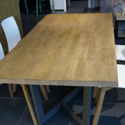 Tavolo rettangolare in legno Tavolo allungabile fgf mobili rio di Fgf mobili in Offerta Outlet