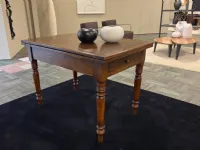 Tavolo rettangolare in legno Tavolo antico di Artigianale in Offerta Outlet