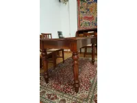 Tavolo rettangolare in legno Tavolo in legno Artigianale in Offerta Outlet
