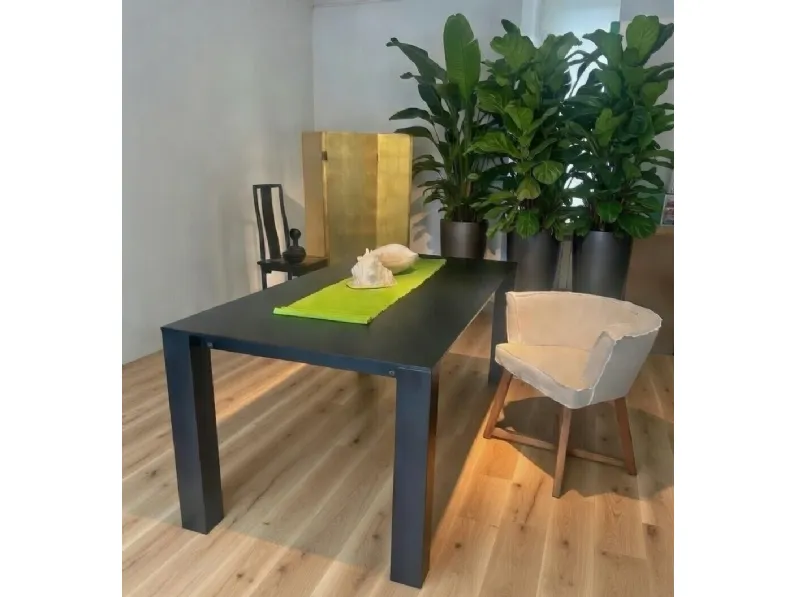 Tavolo rettangolare in legno Tavolo link porro di Porro in Offerta Outlet