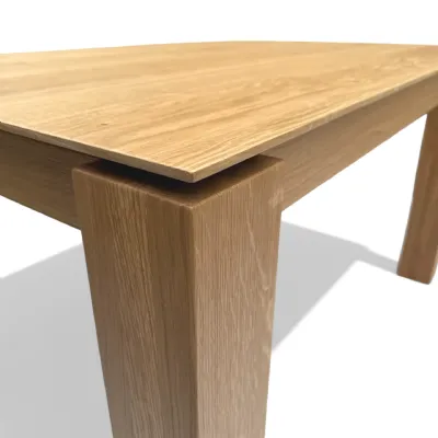 Tavolo Tiago Collezione esclusiva in legno Rettangolare allungabile scontato 52%