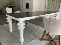 Tavolo rettangolare in metallo Tavolo gray di Gervasoni in Offerta Outlet 