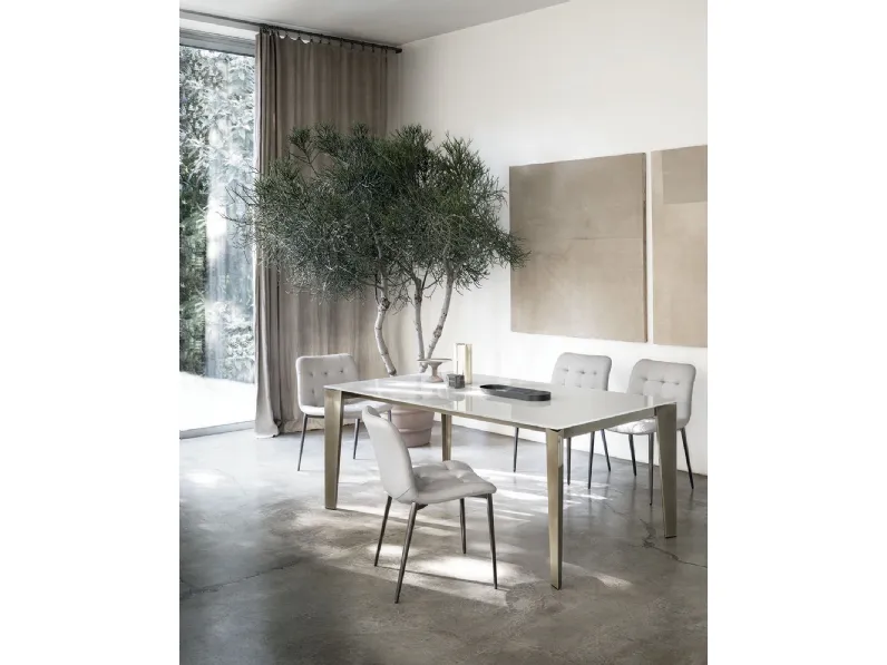 Tavolo Cruz Bontempi in OFFERTA OUTLET -37%
