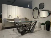 Tavolo in offerta outlet modello Skorpio di Cattelan italia 