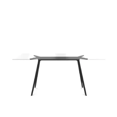 Tavolo in vetro rettangolare Tavolo baguette 90x180 piano in cristallo magis Magis in offerta outlet