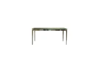 Tavolo Bonaldo Sirio 165x90+50, spazzolato, 800. Ideale per architetti.