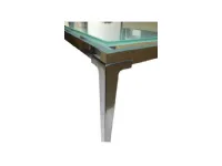 Tavolo Bonaldo Sirio 165x90+50, spazzolato, 800. Ideale per architetti.