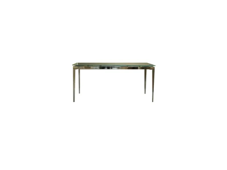 Tavolo Bonaldo Sirio 165x90+50, spazzolato, 800. Ideale per architetti.