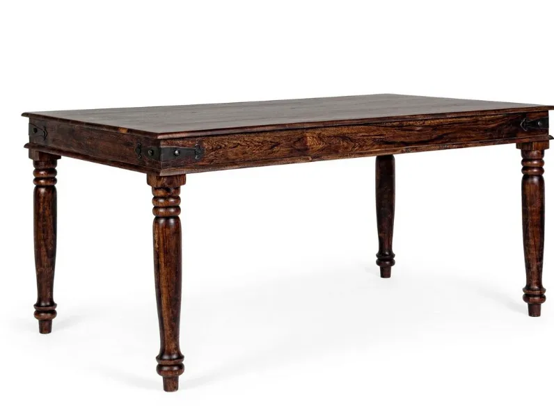 Tavolo in legno rettangolare Jaipur Bizzotto in offerta outlet