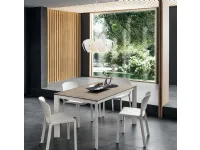 Tavolo rettangolare in ceramica Mario * di La primavera in Offerta Outlet