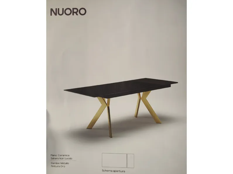 Tavolo in ceramica rettangolare Nuoro Collezione esclusiva a prezzo ribassato