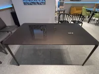 Tavolo rettangolare in vetro Slim extendable di Sovet in Offerta Outlet 