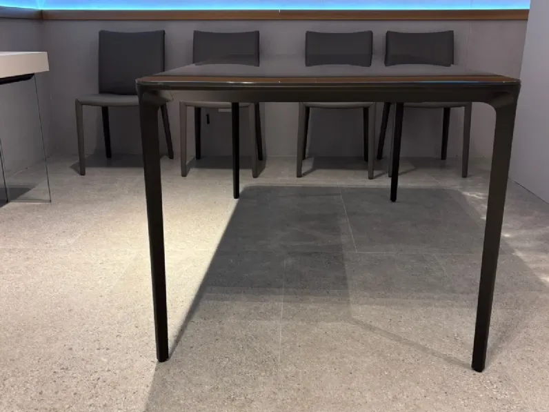 Tavolo rettangolare in vetro Slim extendable di Sovet in Offerta Outlet 