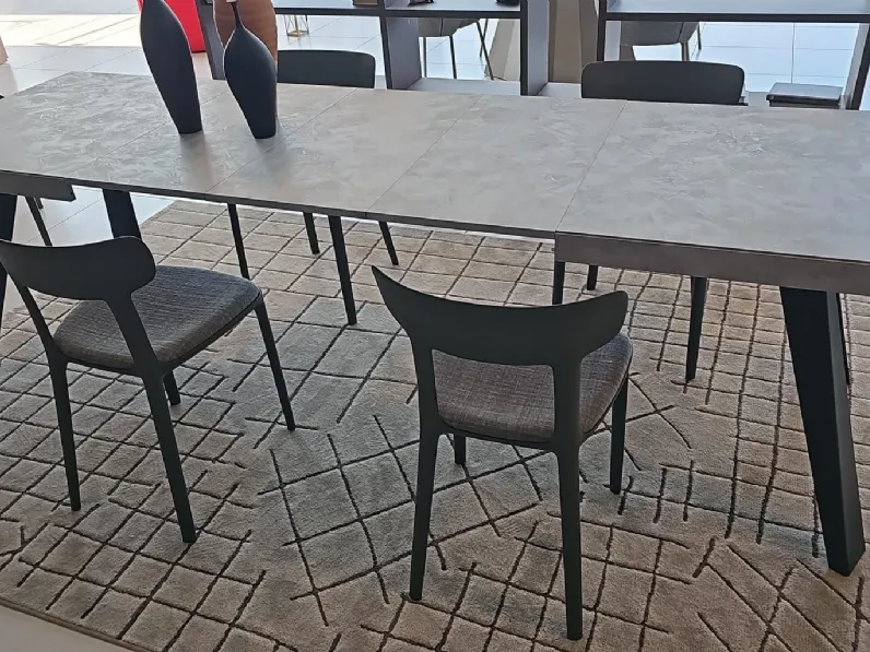 Tavolo in laminato rettangolare Tavolo allungabile agape Ozzio in offerta outlet