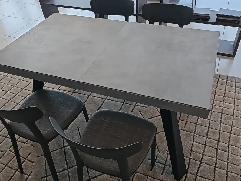Tavolo in laminato rettangolare Tavolo allungabile agape Ozzio in offerta outlet