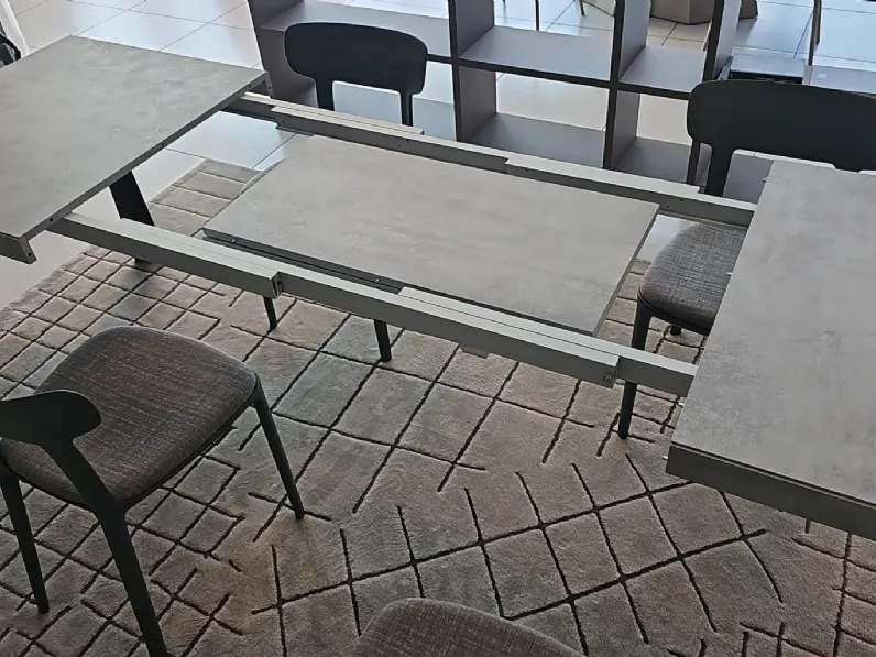Tavolo in laminato rettangolare Tavolo allungabile agape Ozzio in offerta outlet