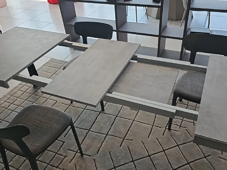 Tavolo in laminato rettangolare Tavolo allungabile agape Ozzio in offerta outlet