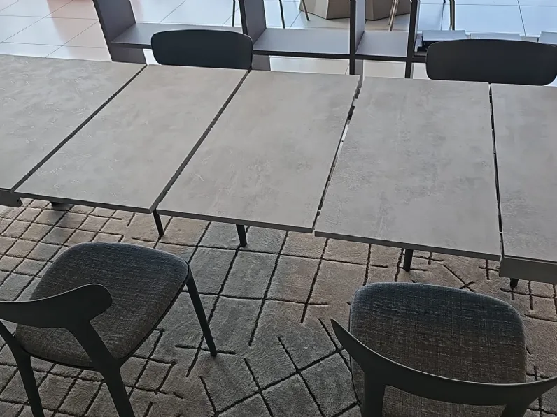 Tavolo in laminato rettangolare Tavolo allungabile agape Ozzio in offerta outlet