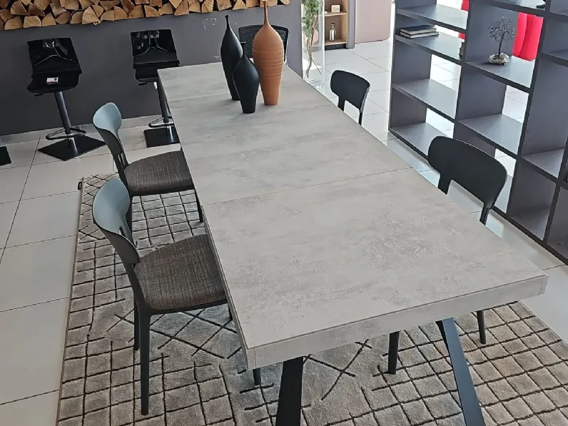 Tavolo in laminato rettangolare Tavolo allungabile agape Ozzio in offerta outlet