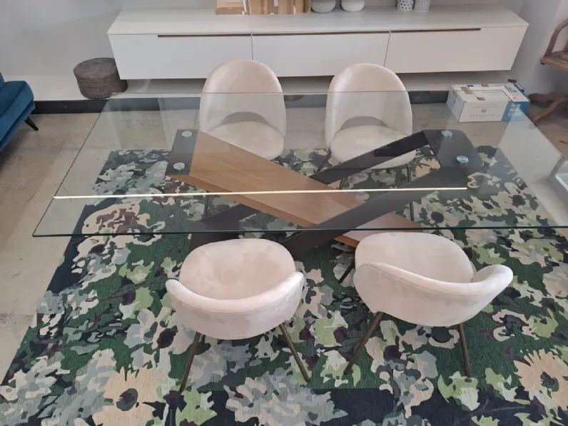 Tavolo rettangolare Tavolo e sedie x nature design Nature design scontato del 55%