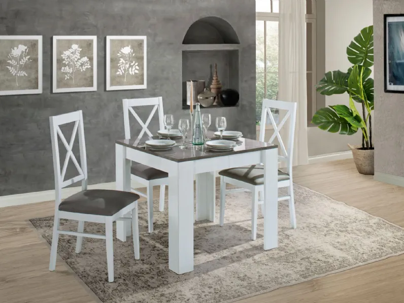 Tavolo idea Artigianale in laccato Allungabile scontato 50%