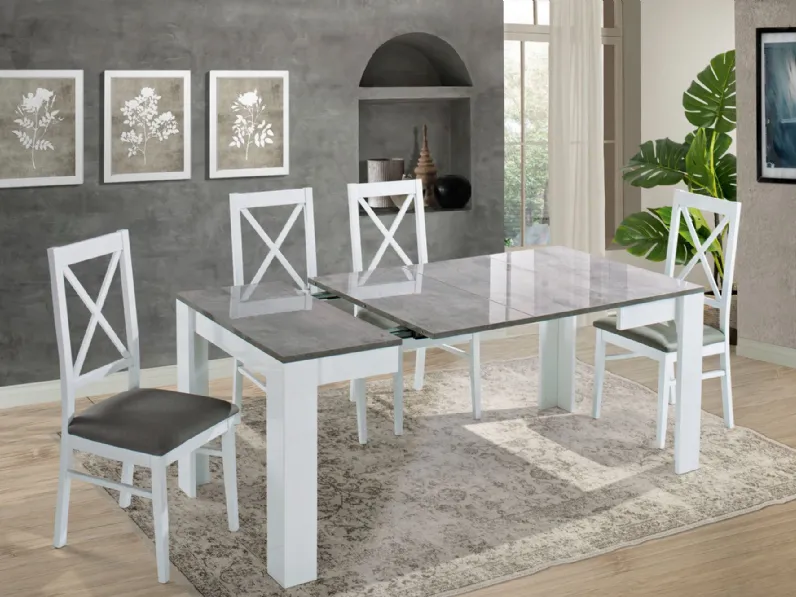 Tavolo idea Artigianale in laccato Allungabile scontato 50%