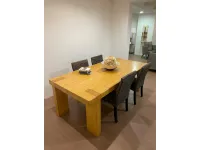 Tavolo Tavolo in listellare di abete Artigianale in legno Fisso scontato 28%