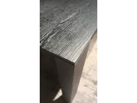 Tavolo rettangolare in legno Tavolo solido di Cesar in Offerta Outlet