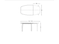 Tavolo Altacom Ribot PREZZI OUTLET -31%