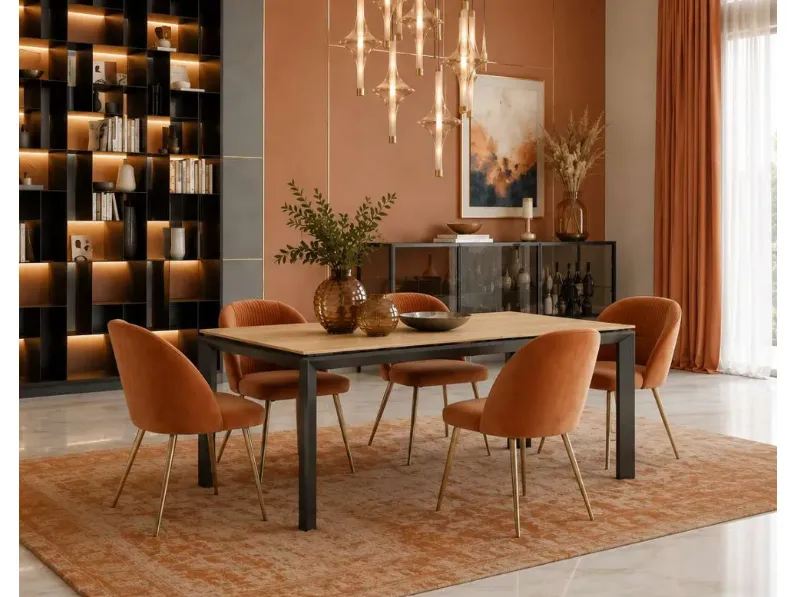 Tavolo Roma Eurosedia in laminato Allungabile scontato 30%