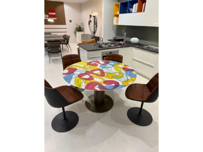 Tavolo 63 De rosso in OFFERTA OUTLET -40%