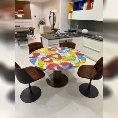 Tavolo 63 De rosso in OFFERTA OUTLET -40%