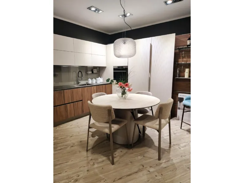 Tavolo rotondo allungabile Tango di Calligaris a prezzo riservato�