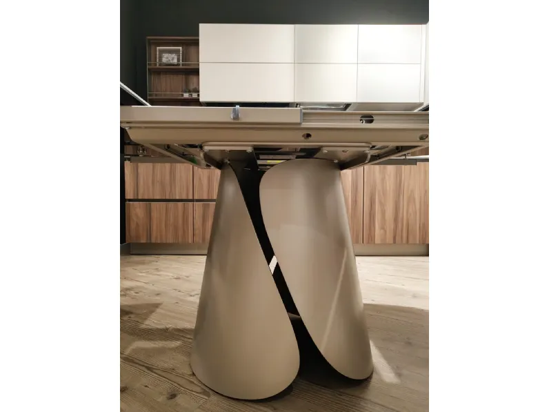 Tavolo rotondo allungabile Tango di Calligaris a prezzo riservato 