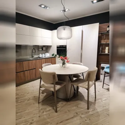 Tavolo rotondo allungabile Tango di Calligaris a prezzo riservato�