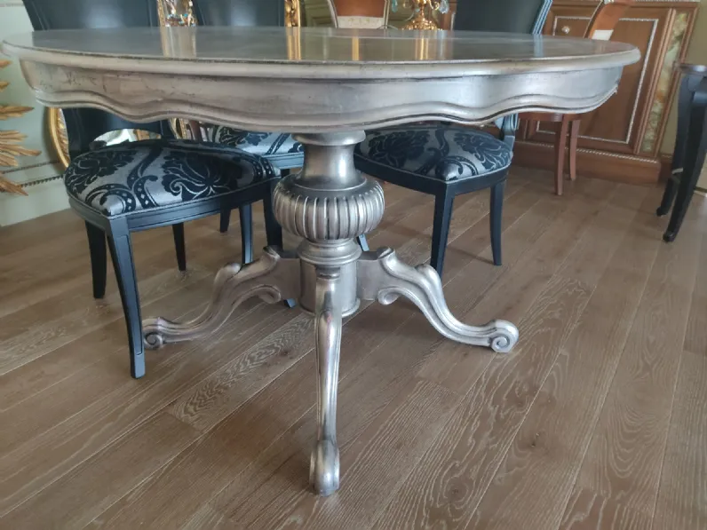 Tavolo rotondo allungabile Tavolo rotondo foglia argento Cadore casa a soli 790€