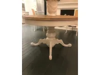 Tavolo Art. 421 Artigiani veneti in legno Rotondo allungabile scontato 40%
