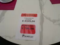 Tavolo rotondo in altri materiali Tavolo rotondo gierredue di Gierre mobili in Offerta Outlet