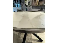 Tavolo in ceramica rotondo Fahrenheit round at109 105 Altacom in offerta outlet