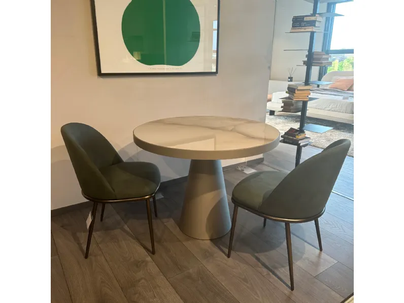 Tavolo Saturno keramik bistrot di Cattelan italia scontato del 25%