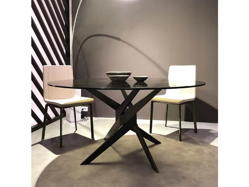 Tavolo rotondo Vertigo * Dexo scontato del 30%