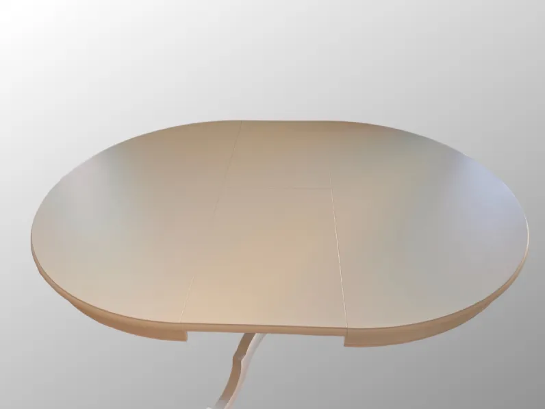 Tavolo rotondo in legno London di Collezione esclusiva in Offerta Outlet