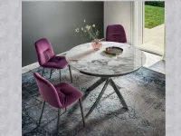 Tavolo rotondo in marmo Barone Bontempi in Offerta Outlet